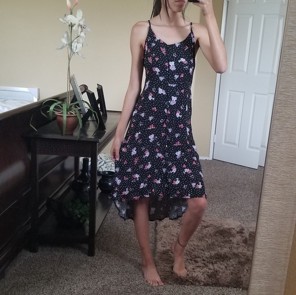 Polka Dot High Low Dress size XS - Picture 6 of 7